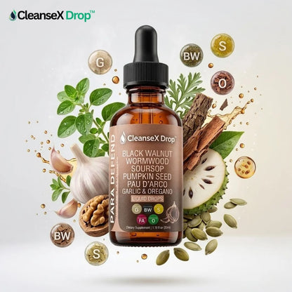 CleanseX Drop™ | Support Gut Health & Feel Lighter in Just 7 Days