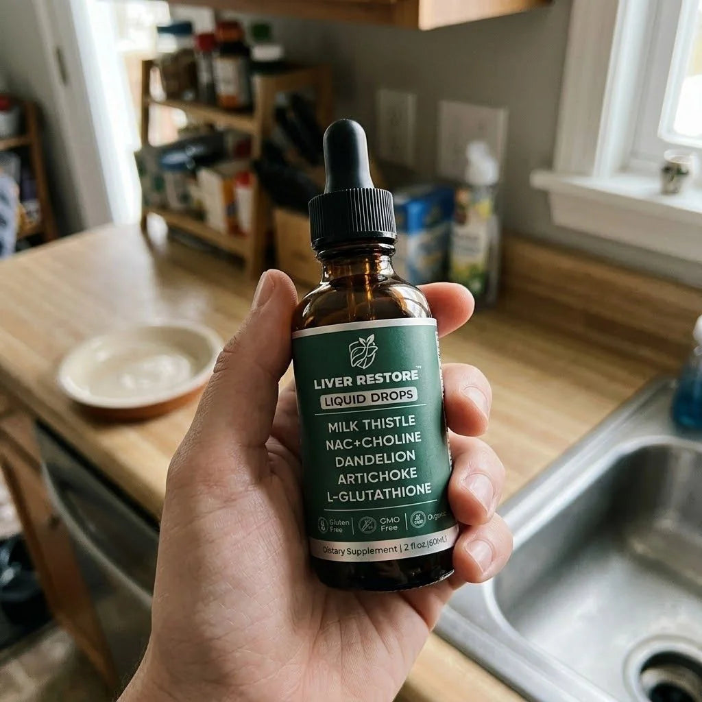 LiverRestore™ | Tired, Bloated & Foggy? It Might Start With Your Liver.