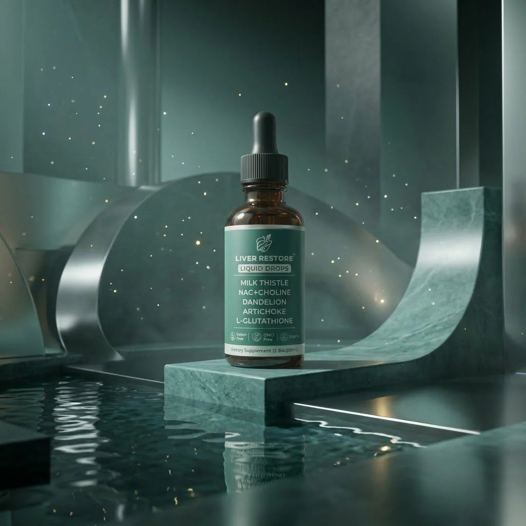 LiverRestore™ | Tired, Bloated & Foggy? It Might Start With Your Liver.