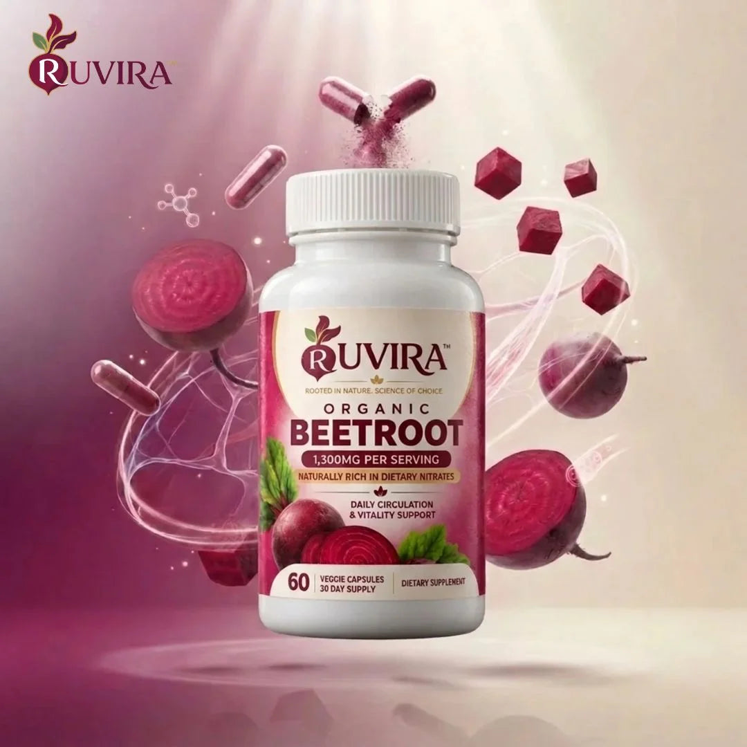 Ruvira™ | Organic Beetroot Supplement for Daily Energy & Circulation