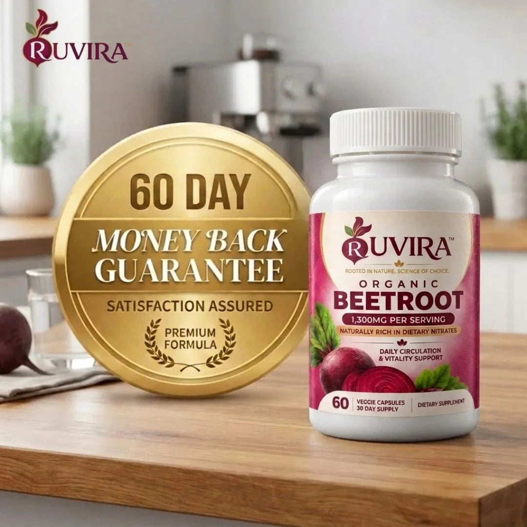 Ruvira™ | Organic Beetroot Supplement for Daily Energy & Circulation
