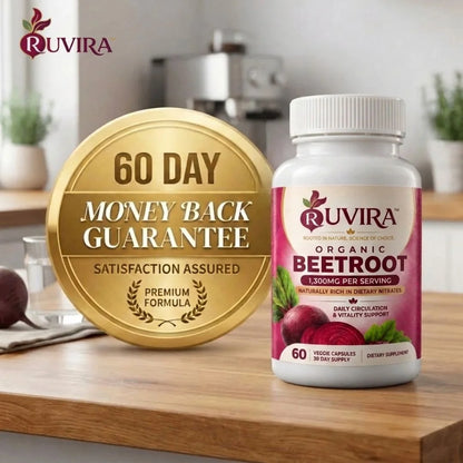 Ruvira™ | Organic Beetroot Supplement for Daily Energy & Circulation