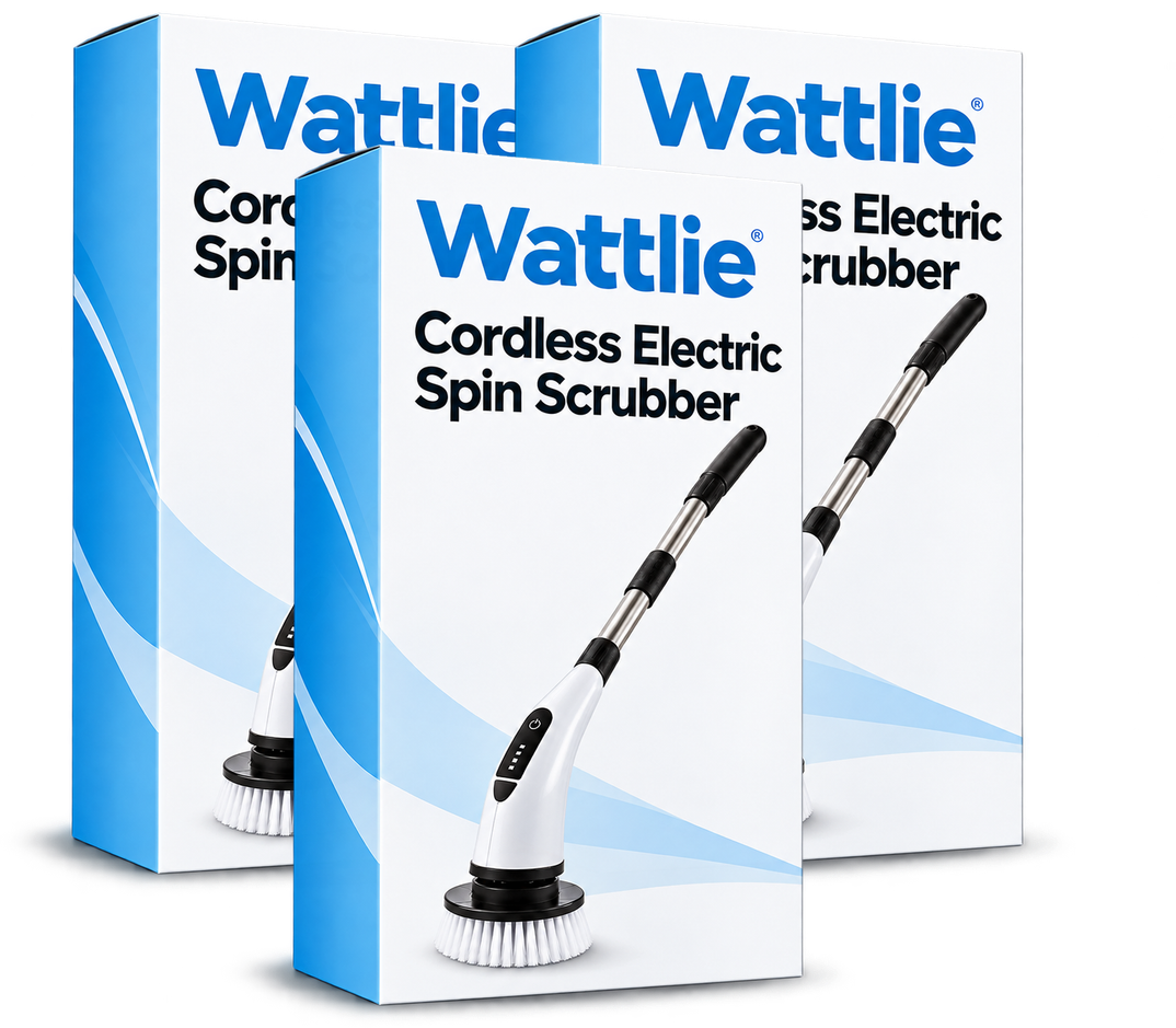 Cordless Electric Spin Scrubber 3 pack