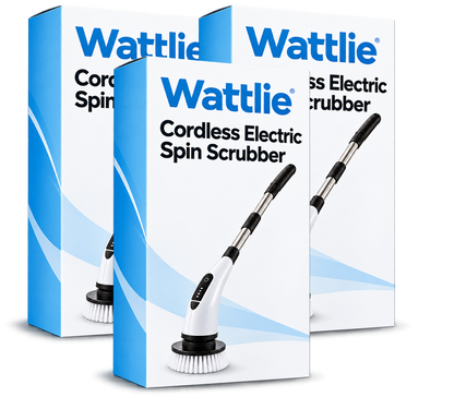 Cordless Electric Spin Scrubber 3 pack