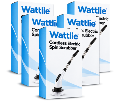 Cordless Electric Spin Scrubber 5 pack
